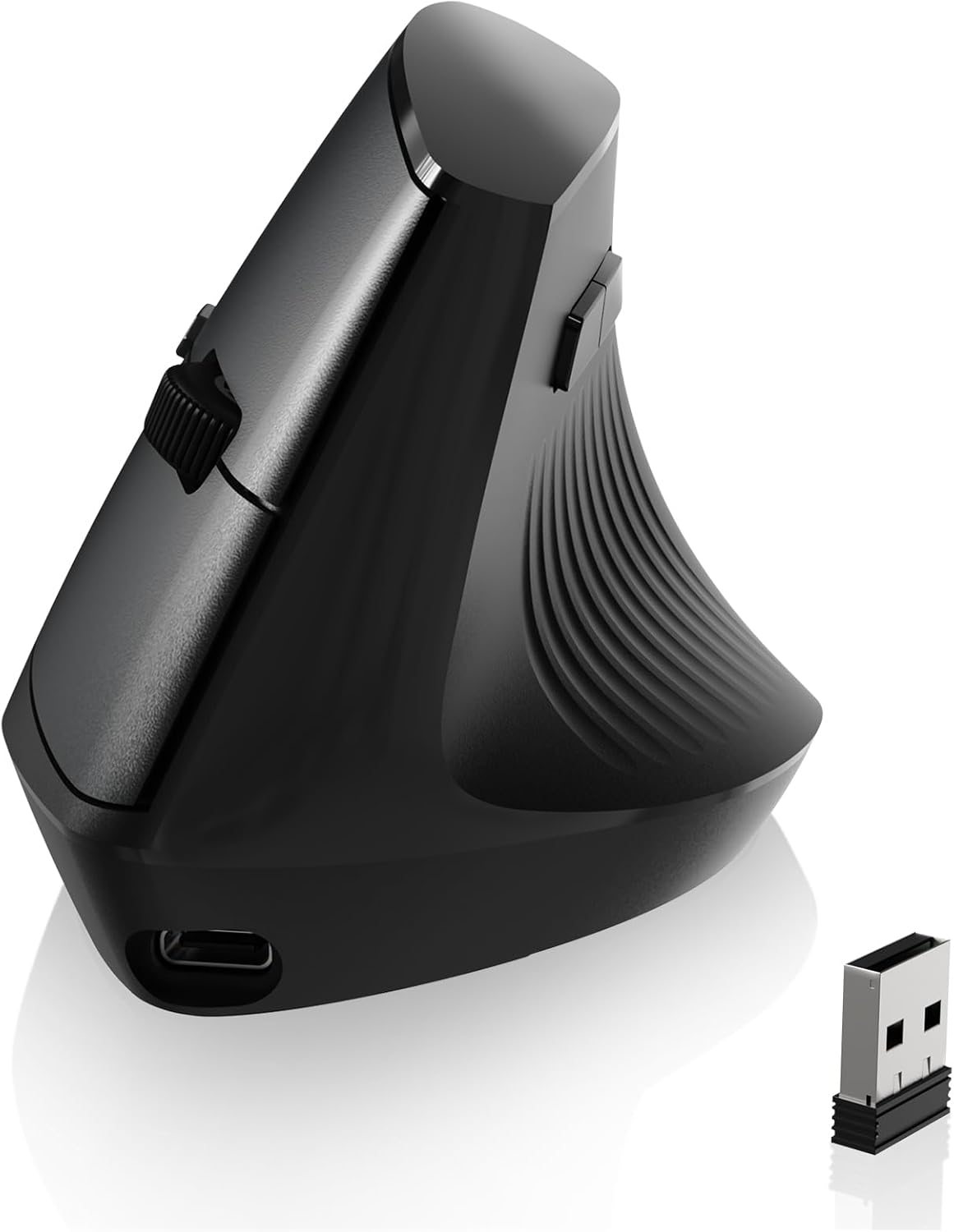 Ajazz i300 Kablosuz Ergonomik Dikey Mouse- 84Gr-Sessiz Tıklama- 57° Açı-16.000 DPI