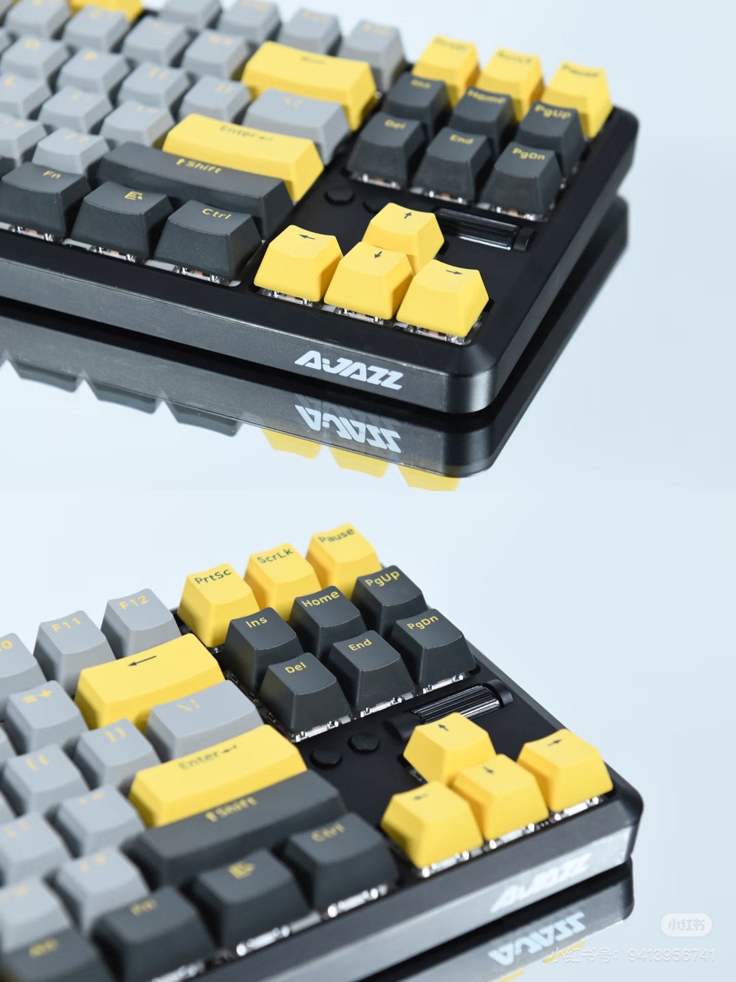 K870T Pro 3 Modlu Uyumlu Hot-Swap RGB, Mekanik Klavye - Siyah