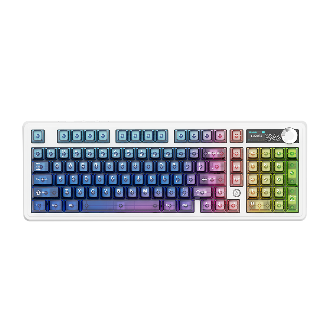 Ak980V2 Pro 8000 Hz Kablosuz Mekanik Oyun Klavyesi-TFT Ekranlı-Rapid Trigger