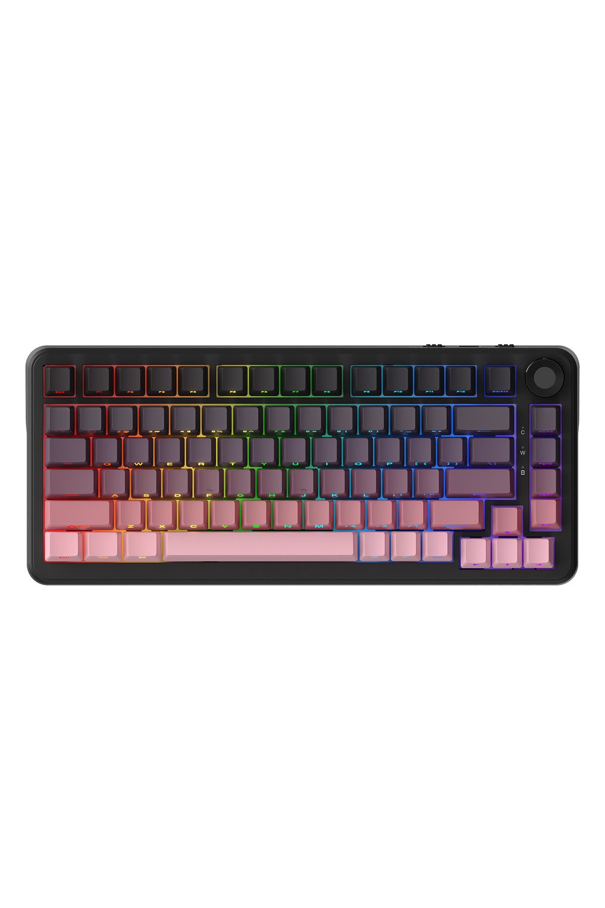 AK820 MAX PLUS-Hot-Swap-Dinamik RGB Mekanik Oyun Klavyesi 8000mAh Batarya