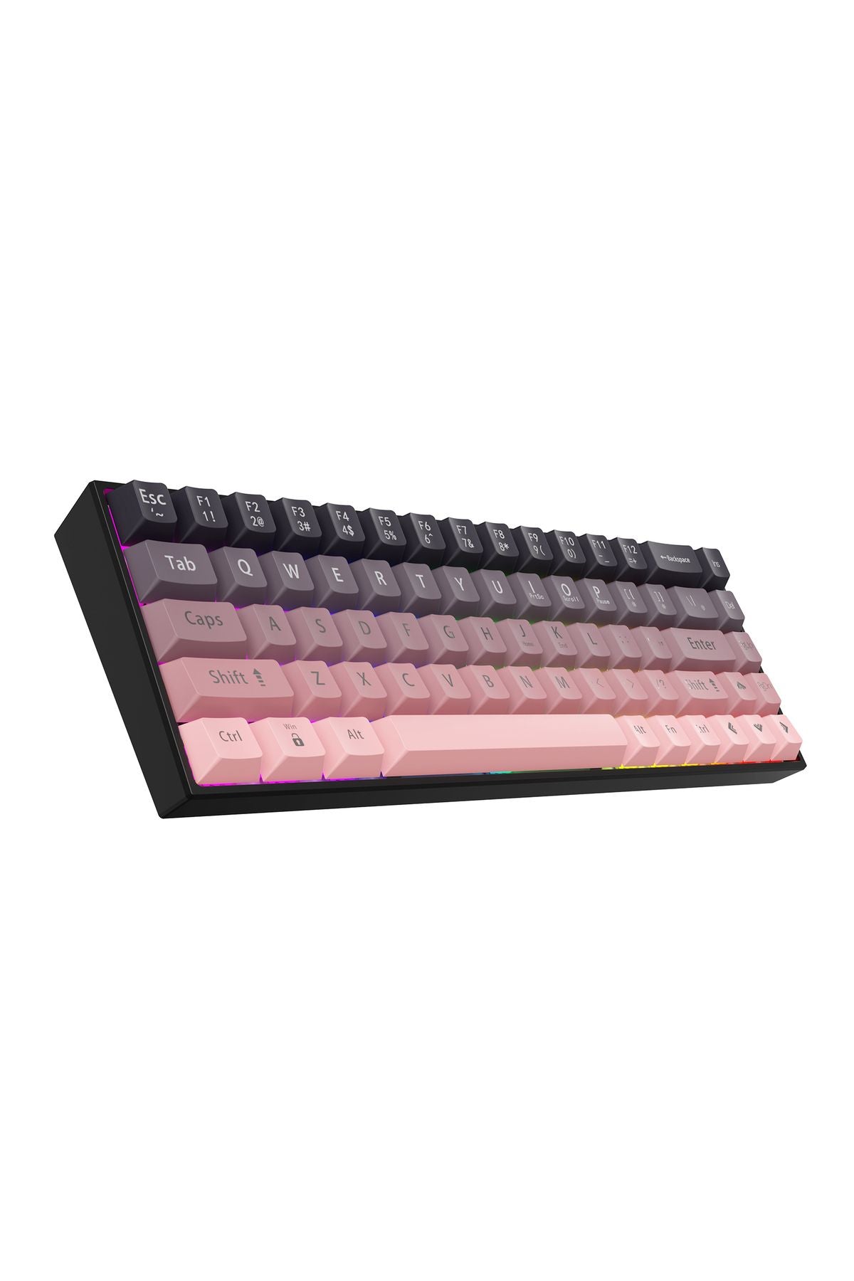 Ak680 Kırmızı Switch Hot-swap Kablolu Mekanik Oyuncu Gaming Klavye