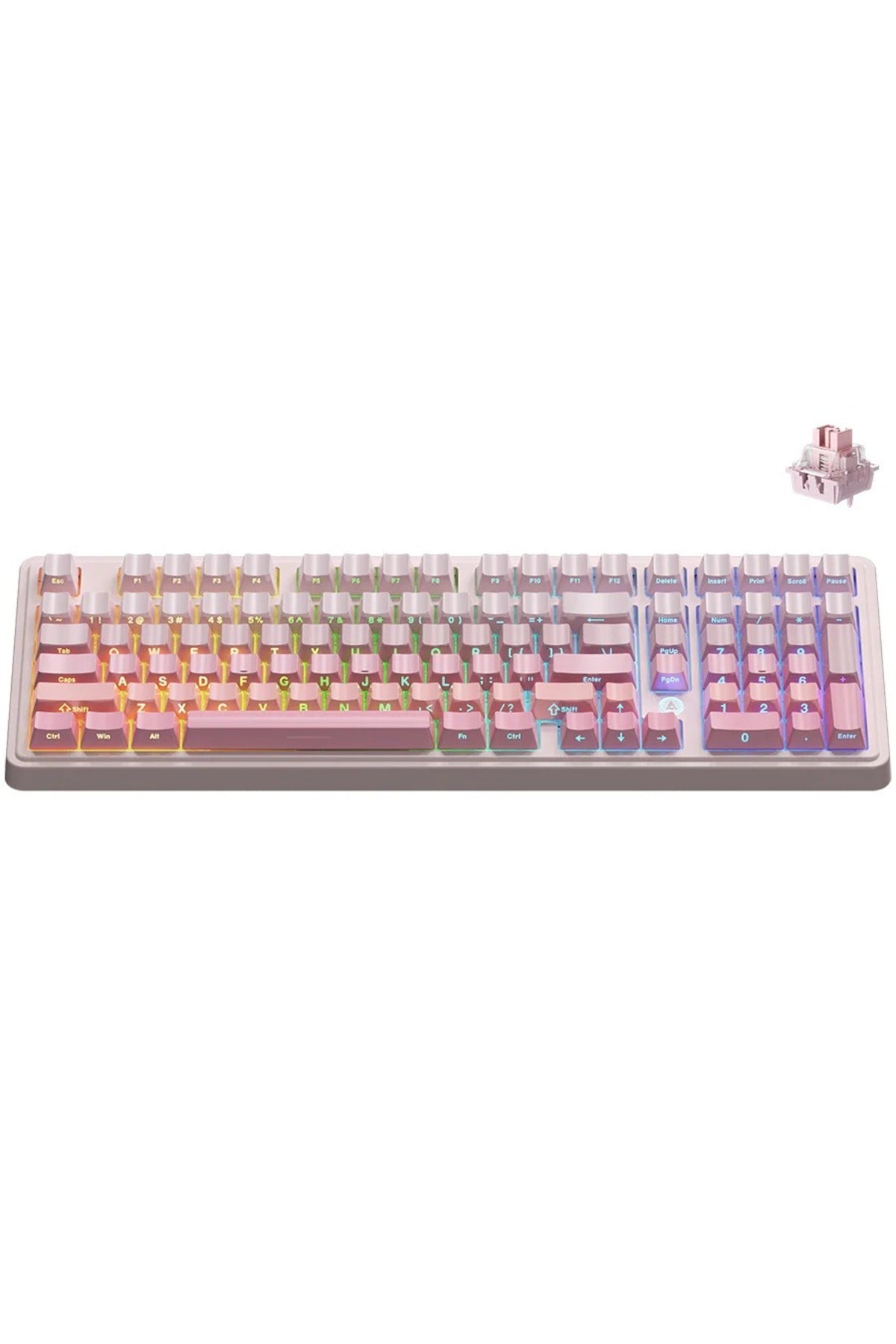 AK980 Max HE Manyetik Switch Klavye- 128K Tarama Hızı-0.125 MS Ultra Düşük Gecikme-8000 Hz