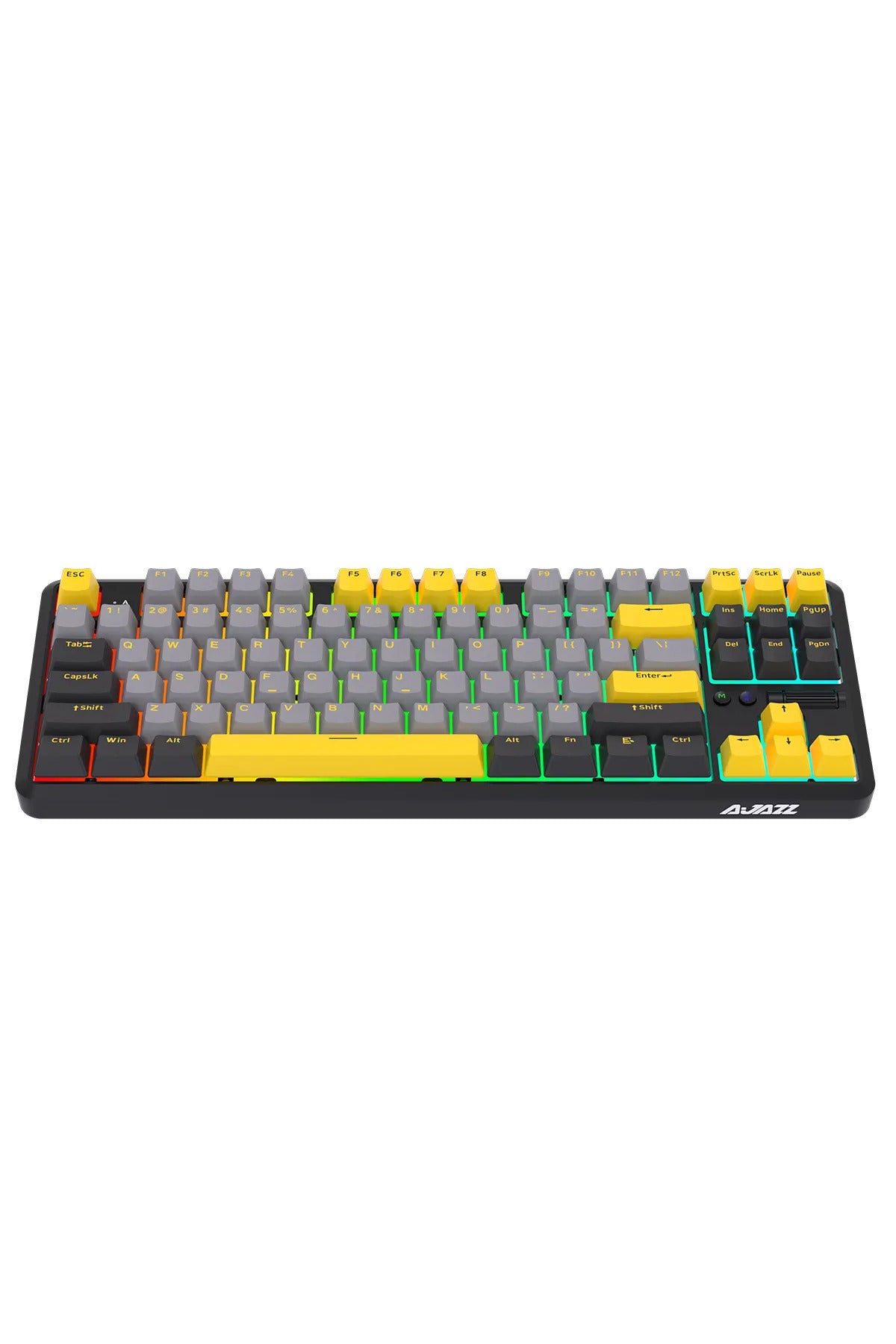 K870T Pro 3 Modlu Uyumlu Hot-Swap RGB, Mekanik Klavye - Siyah