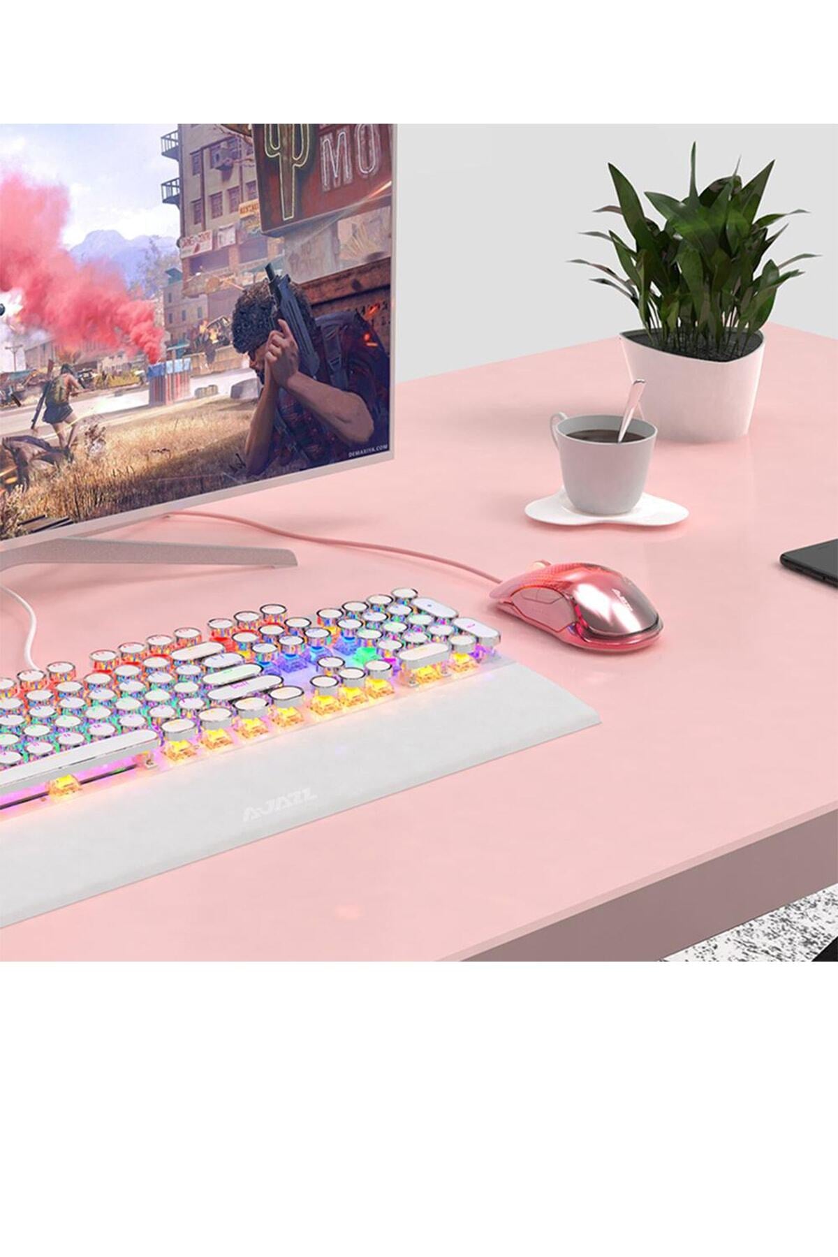 Aj358 Kablolu Gaming Mouse 10000 Dpı 3325 Çip 8 Tuşları 7 Seviye Rgb Oyuncu Mouse