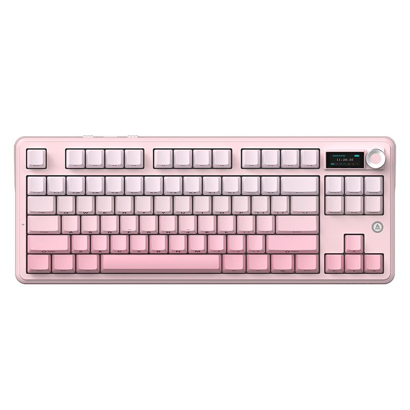 MK87 10.000 Mah Batarya RGB Mekanik Oyun Klavyesi-Ayrılabilir TFT Ekran