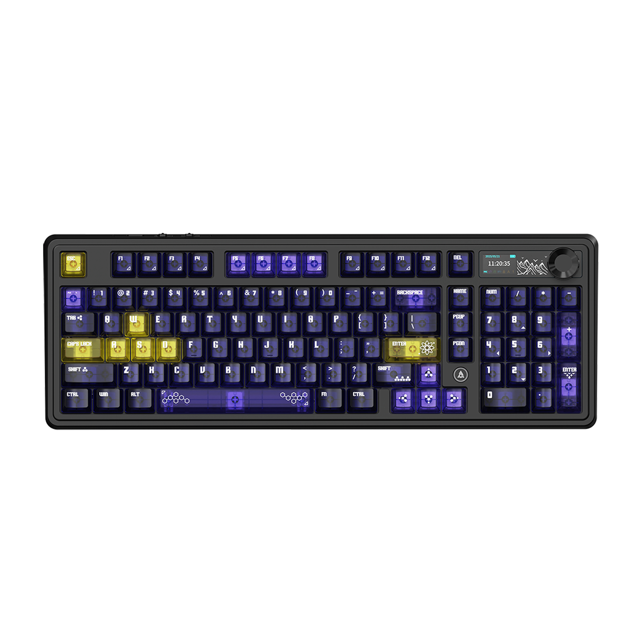 Ak980V2 Pro 8000 Hz Kablosuz Mekanik Oyun Klavyesi-TFT Ekranlı-Rapid Trigger