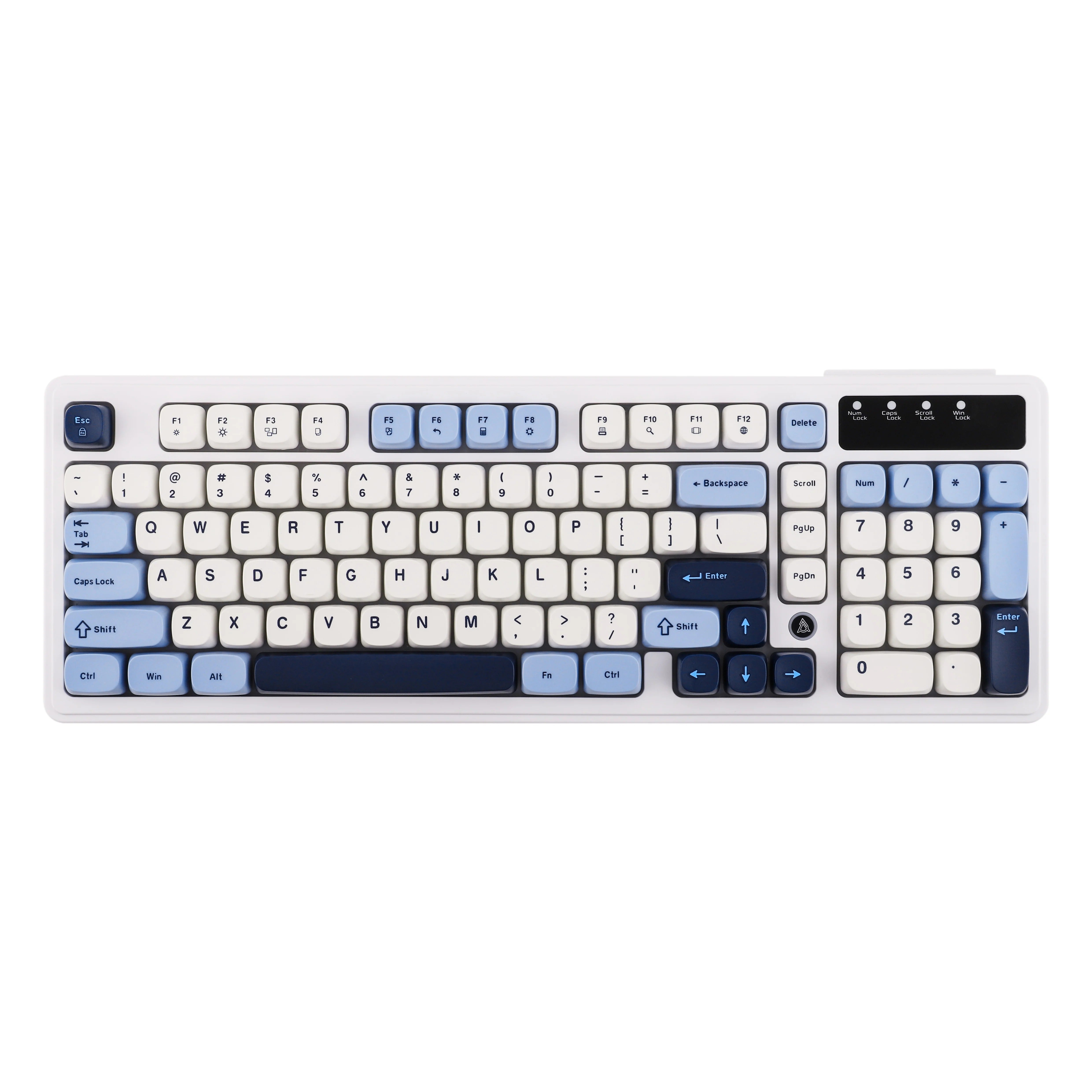 AF-98 Kablolu Mekanik Hisli Gaming Klavye - Kahverengi Switch Hissiyatlı